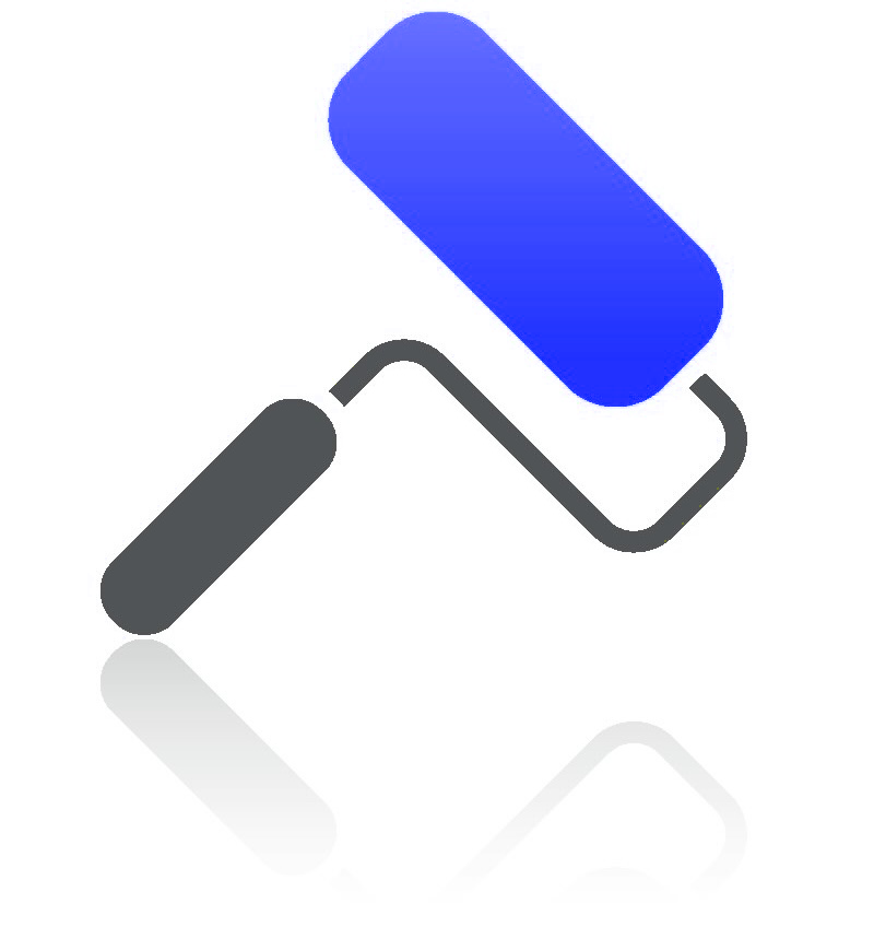 Peoria 12 Paint roller icon